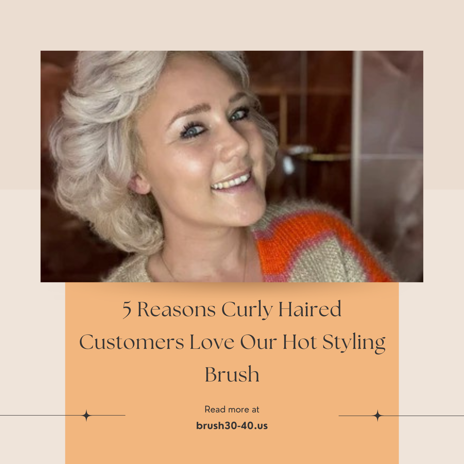 5 Reasons Curly Haired Customers Love Our Hot Styling Brush