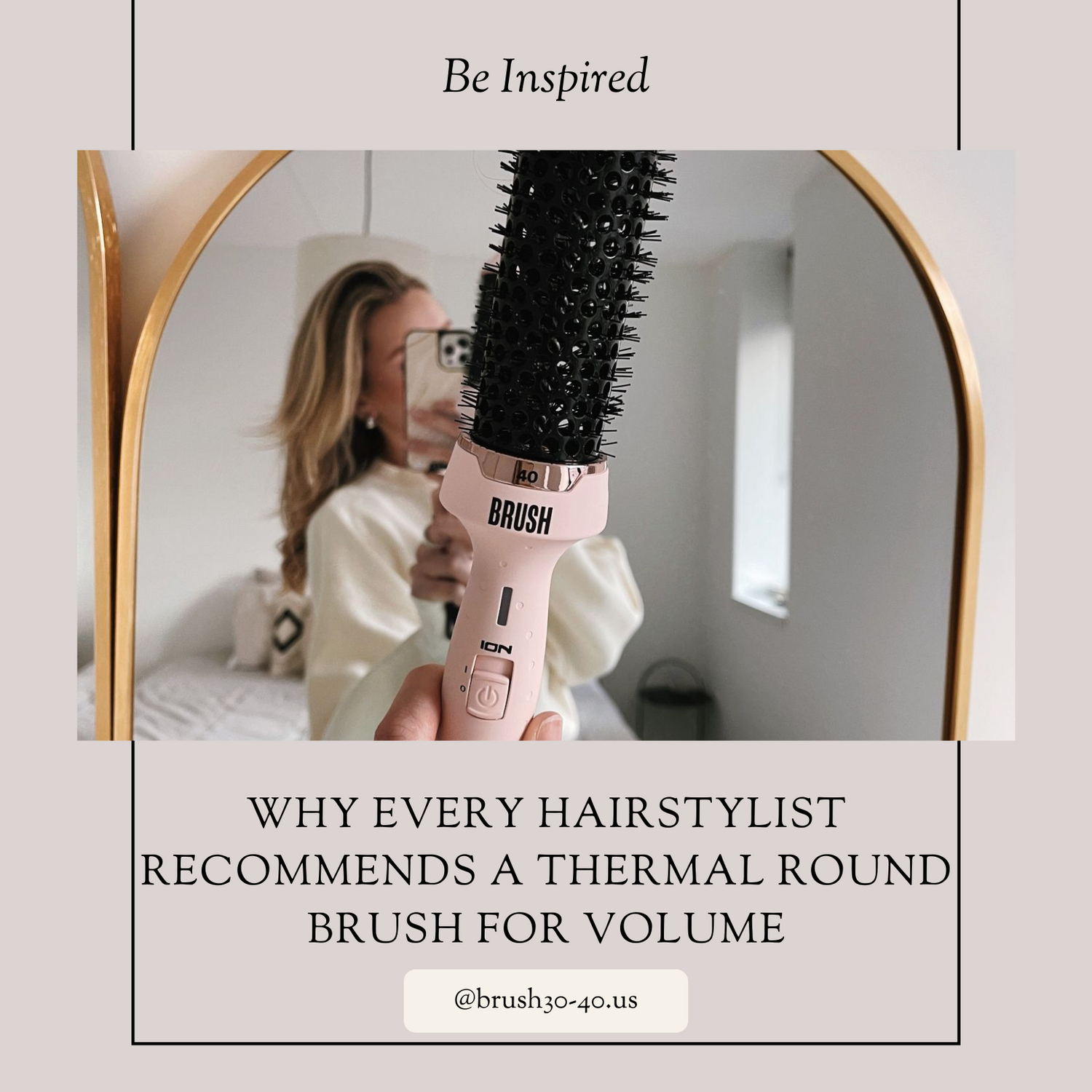 Why Every Hairstylist Recommends a Thermal Round Brush for Volume