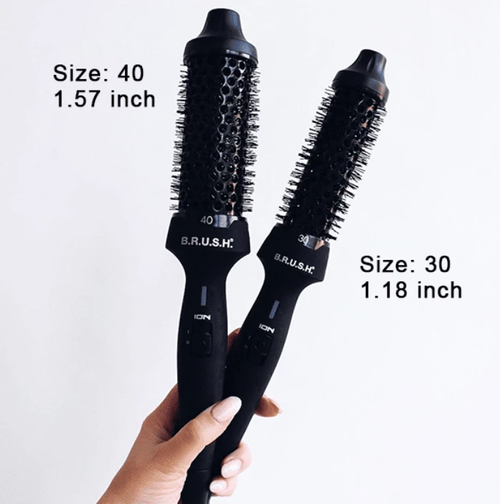 B.R.U.S.H. 30/40 Hot Styling Brush + SuperAger 4D Mascara