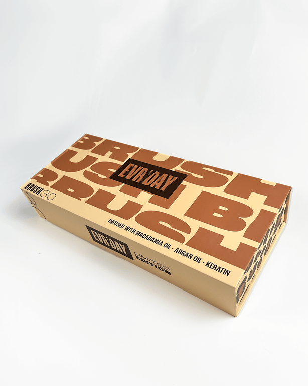 B.R.U.S.H. 30/40 Hot Styling Brush - Limited Edition Leopard