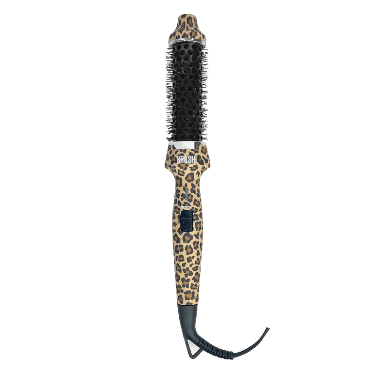B.R.U.S.H. 30/40 Hot Styling Brush - Limited Edition Leopard